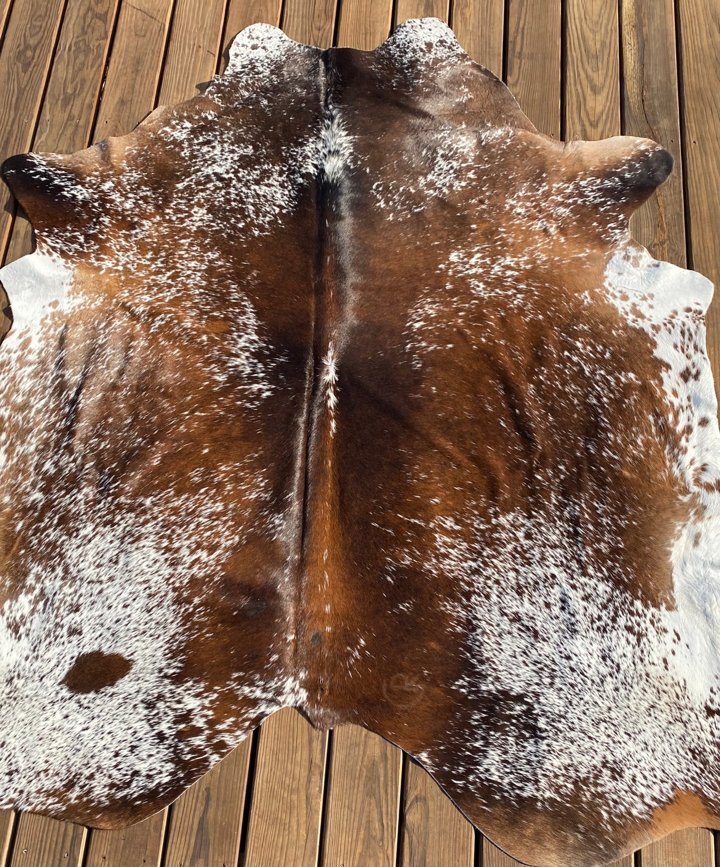 Salt & Pepper Cowhide rug