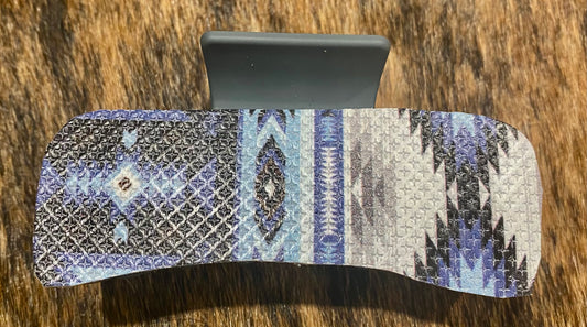 Leather Covered Hair Clips