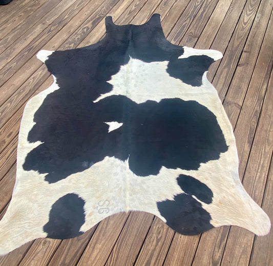Tiger Stripe Cowhide Rug