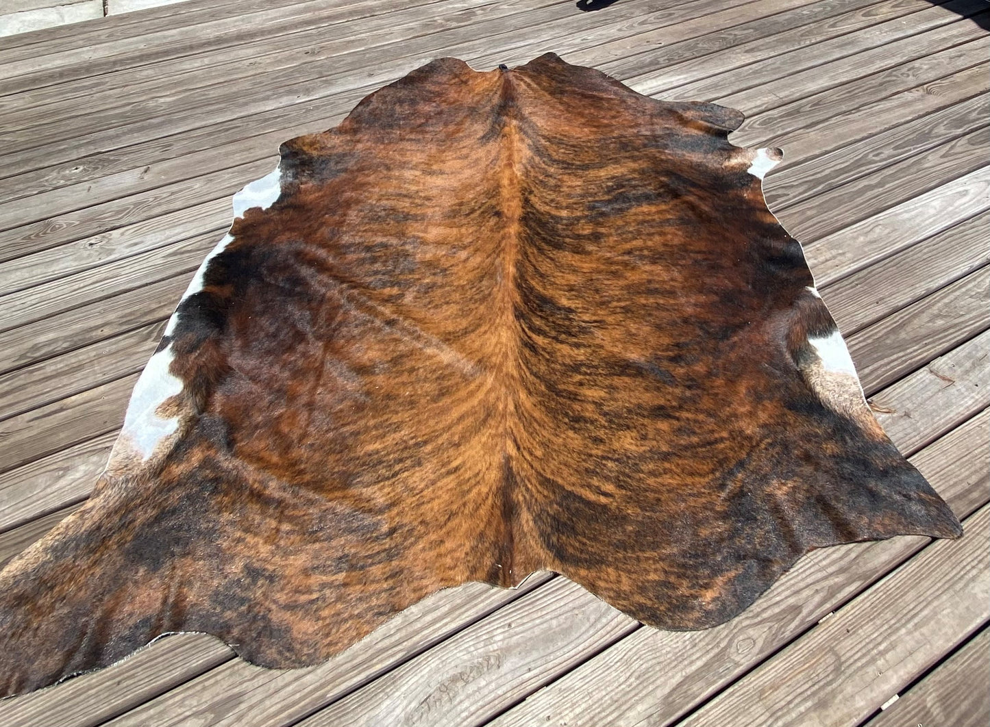 Brindle Cowhide rug