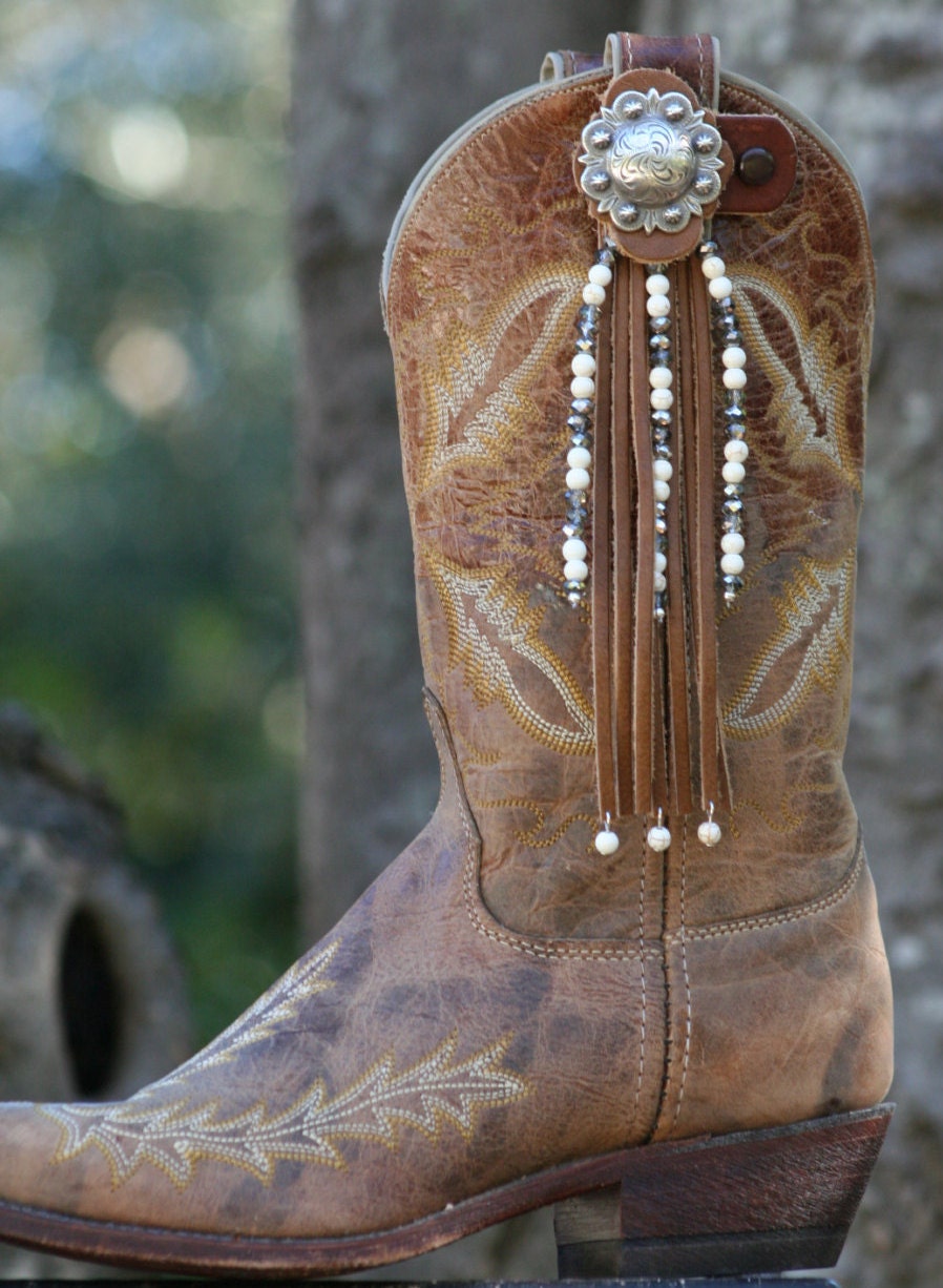 Boot Candy Toppers, White Tips
