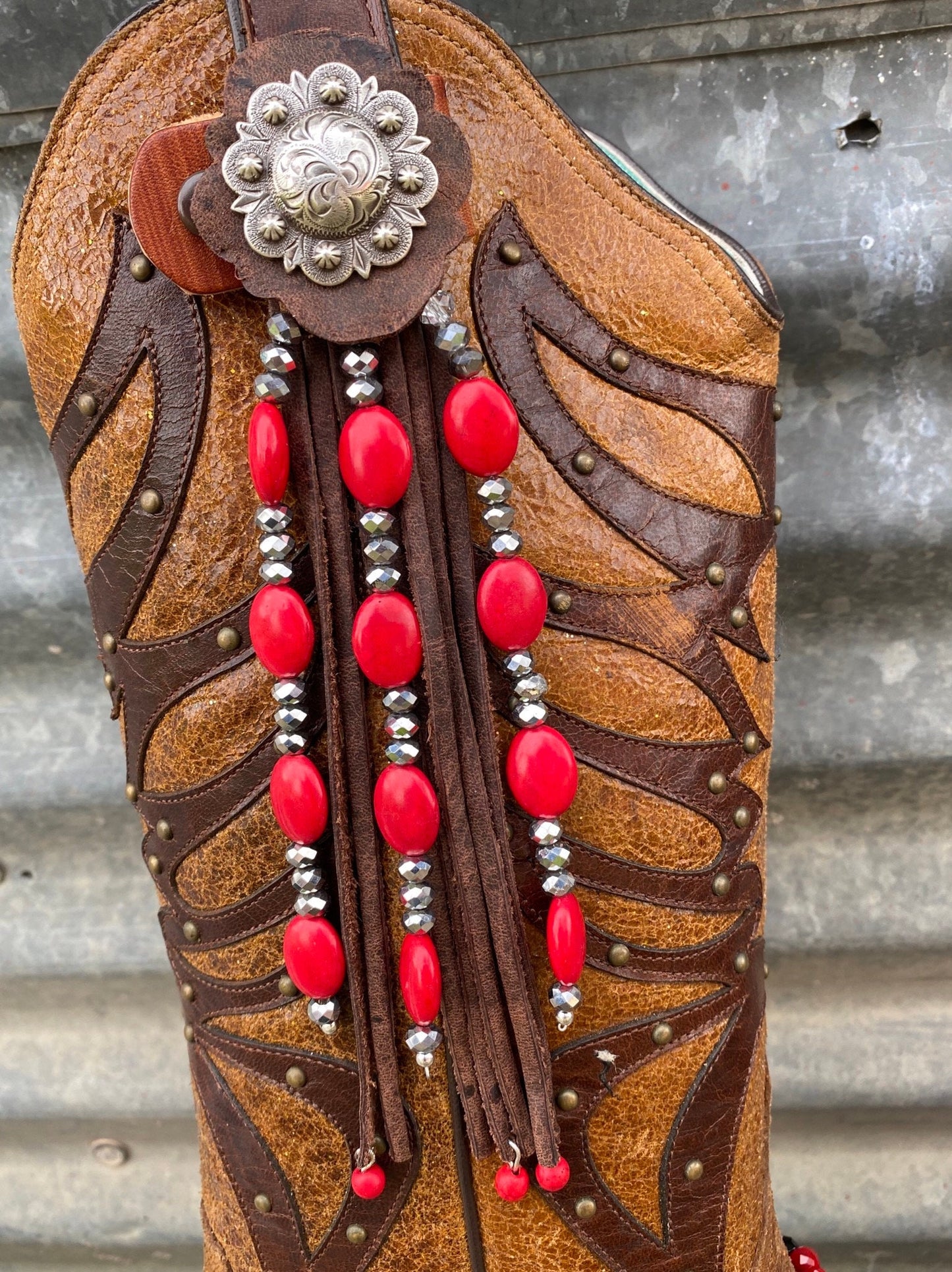 BootCandy Toppers Red Ovals