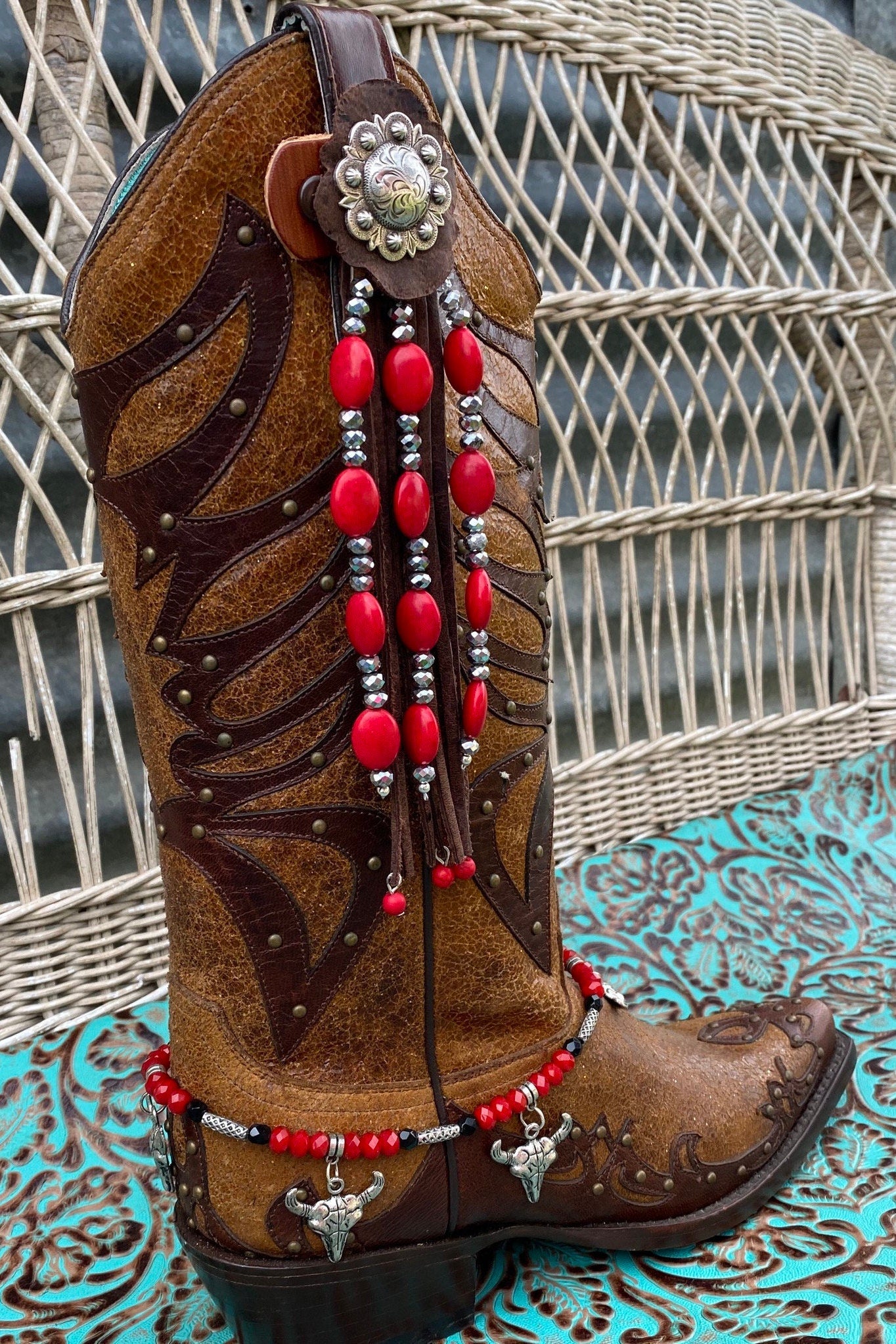 BootCandy Toppers Red Ovals