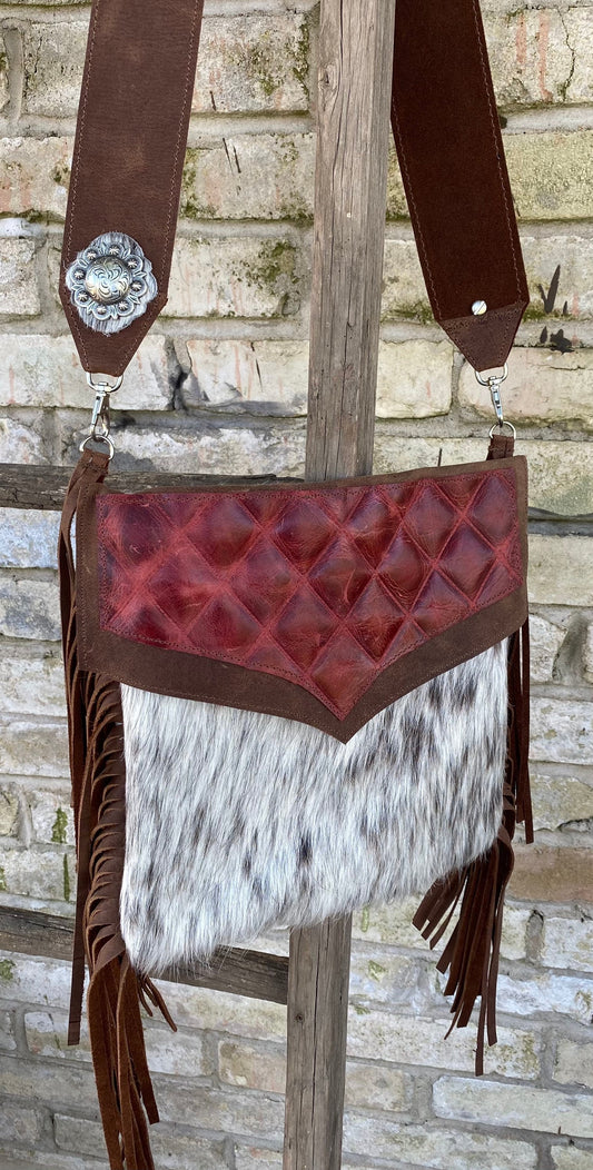 Cowhide/ Leather Purse