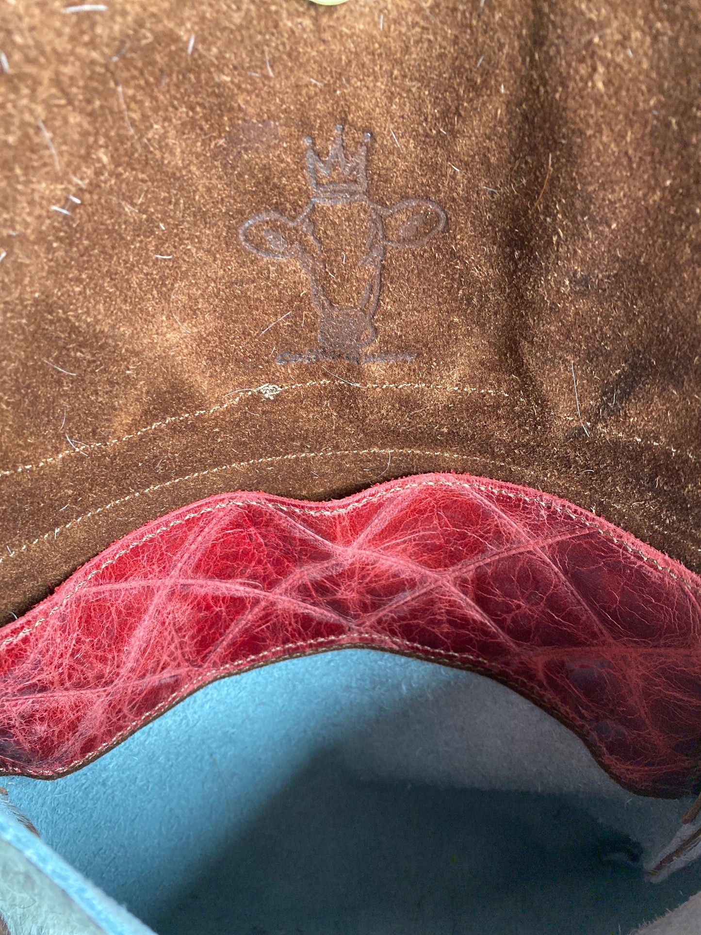 Cowhide/ Leather Purse