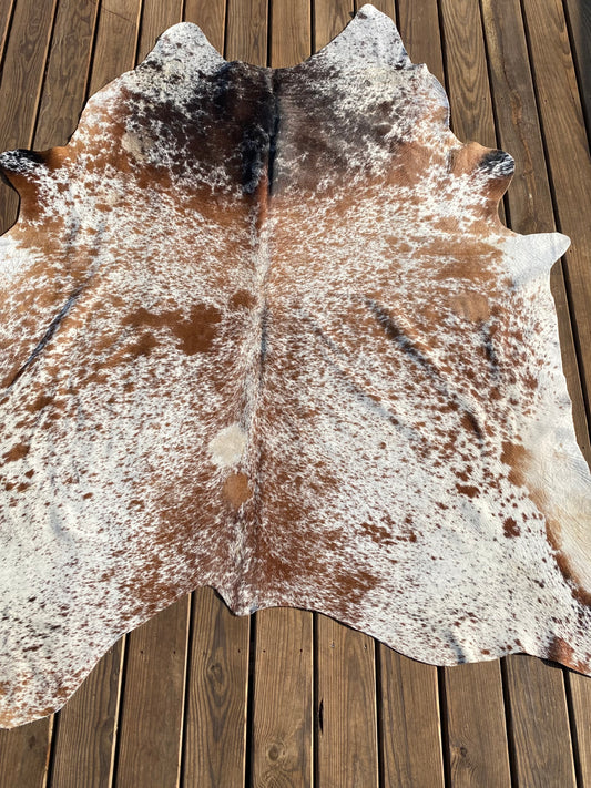 Salt & Pepper Cowhide rug